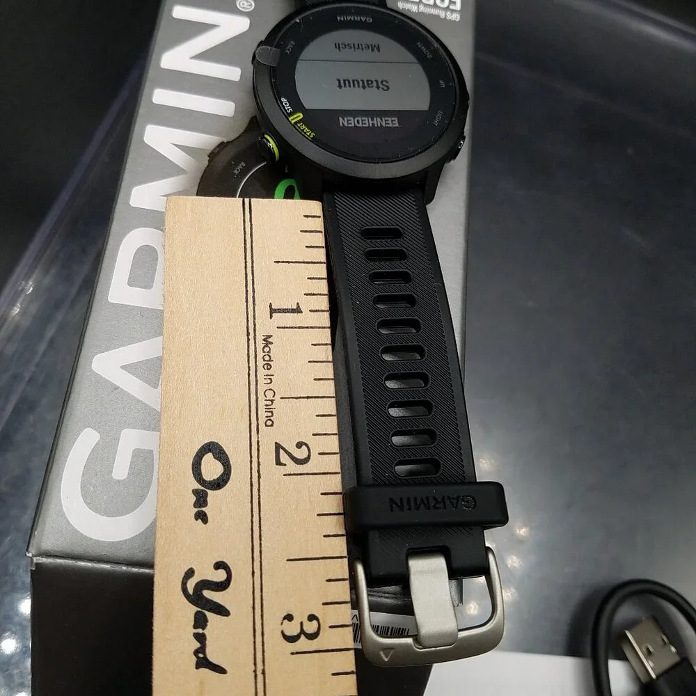 ⌚ Garmin Forerunner 55 Running Watch – Black – One Size – Open Box Never Worn